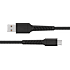 X2O Longlife 60W USB-A/C-kabel 2M - Sort