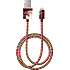 Ideal lightning kabel - golden burgundy marble