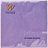 Windsor ensfarvede servietter 33x33 cm 20-pak - lys lilla