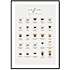 Coffee guide - 50x70 cm