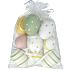 Påske plastæg 4 cm 10-pak - flere varianter - assorteret