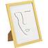 Ramme i guldfarve - 18x24 cm