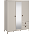 Madrid garderobeskab - beige
