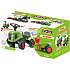 Falk Toys Baby Claas ride-on traktor med trailer, rive og skovl