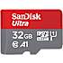 Sandisk MicrosSDHC Ultra 32GB 120MB/s med adapter