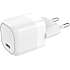GEAR lader 220V 1xUSB-C PD/PPS 25W - hvid