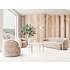 Lodi loungestol med drejefunktion - beige