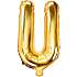 Folieballon "U" 33 cm - flere varianter - assorteret