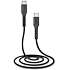 SBS USB-C til lightning-kabel 1 meter - sort