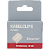 Elworks kabelclips med tape 20-pak - hvid