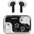Streetz T250 transparent TWS trådløse in-ear høretelefoner - transparent