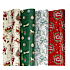 Gavepapir 70 cm x 20 m - flere varianter - assorteret