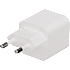 X2O 45W dobbelt hjemmelader USB-C/C GaN - Hvid