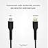 SBS USB-C til lightning-kabel 1 meter - sort