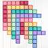 Connetix Ractangle Pastel magnetsæt 24 dele