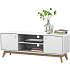 Caitlin TV-bord - hvid