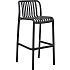 Messina barstol - sort