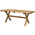 Marbella havebord 200x90 cm - teak