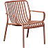 Messina loungestol - Terracotta