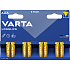 Varta Longlife AAA batterier 8-pak