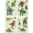 Dino World gel stickers – flere varianter – assorteret