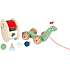 Small Foot trækdyr med puttekasse i træ - snegl