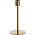 Lysestage H:17,5 cm - messingfarvet