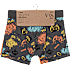 VRS børne 3-pak boxershorts str. 122/128 - grå/orange
