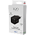 X2O 45W dobbelt hjemmelader USB-C/C GaN - Sort