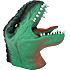 Dino World hånddukke – flere varianter – assorteret