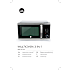 Wilfa MAC1B-I25 3-i-1 kombiovn med airfryer - sort