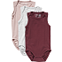 VRS baby 3-pak body str. 92 - gammelrosa/grå/bordeaux