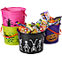 Halloween trick-or-treat-spand  H:15xØ:20 cm - flere varianter - assorteret