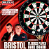 Bull's Bristol dartskive med pile