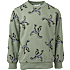 VRS børne sweatbluse str. 122/128 - grøn