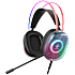 Deltaco RGB gaming headset - semi-transparent