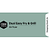 OBH Dual Easy Airfryer og grill 5,2 liter + 3,1 liter