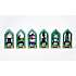 Plantz vindue box figurer - flere varianter - assorteret