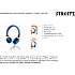 STREETZ H300 on-ear høretelefoner - blå
