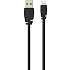 Sinox Pro USB-A til lightning kabel - sort