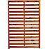 Nordic Fence Nova teak hegn - grundmalet