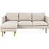 Milly 2-personers sofa m. chaiselong - beige
