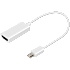 HDMI til mini DisplayPort adapter - hvid