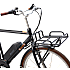 SCO Premium E-Carrier herre elcykel 28" 15AH - sort