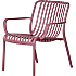 Messina loungestol - plum