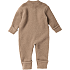 808 baby uld heldragt str. 50/56 - beige