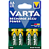 Varta Recharge Accu 4-pak AA 2100mAh genopladelige batterier