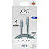 X2O Longlife 100W USB-C/C-kabel 2M - Skyblå
