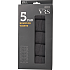 VRS herre 5-pak tights str. 3XL - sort