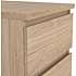 Naia natbord med 2 skuffer - trælook